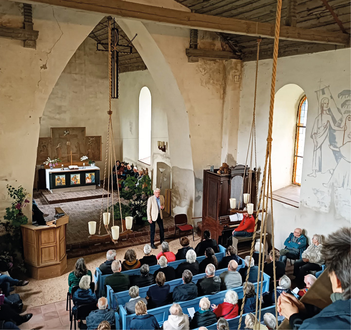 Festgottesdienst zur Orgeleinweihung in der Dorfkirche Hermersdorf